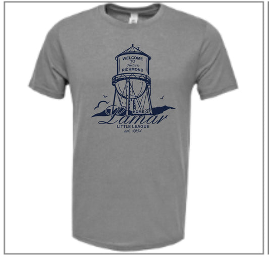 Richmond Water Tower Lamar T Shirt